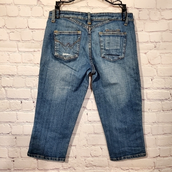INSTANT VINTAGE DENIM CAPRIS - Picture 4 of 7